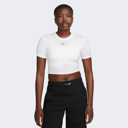 Футболка Nike W NSW ESSNTL SLM CRP - 162289, фото 1 - інтернет-магазин MEGASPORT