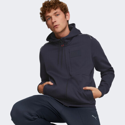 Кофта Puma Ferrari Style Hooded Sweat Jacket - 148115, фото 1 - интернет-магазин MEGASPORT