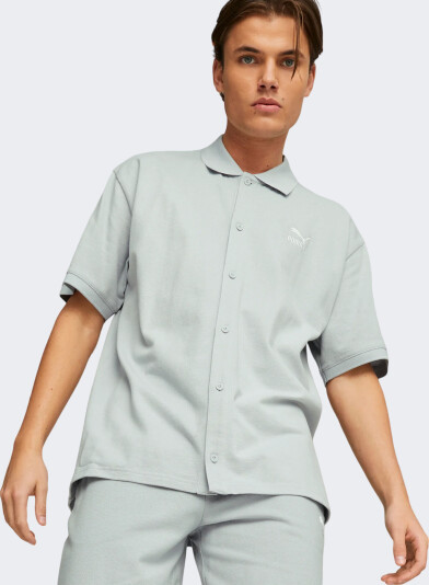 Сорочка Puma CLASSICS Pique Shirt - 155181, фото 1 - інтернет-магазин MEGASPORT