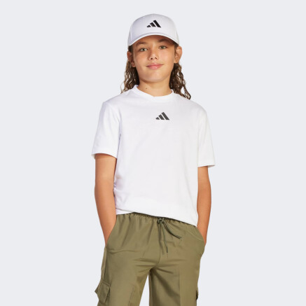Футболка Adidas дитяча J SL TEE 160 - 174424, фото 1 - інтернет-магазин MEGASPORT