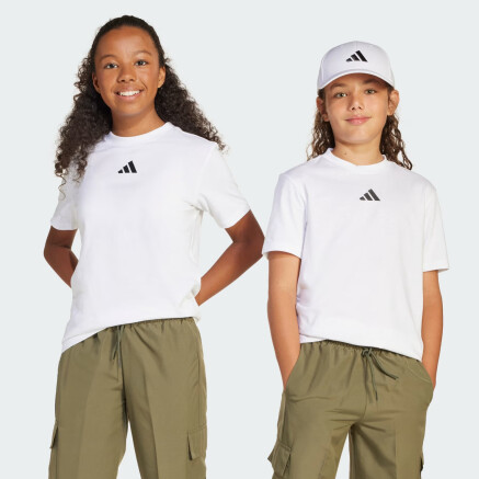 Футболка Adidas дитяча J SL TEE 160 - 174424, фото 4 - інтернет-магазин MEGASPORT