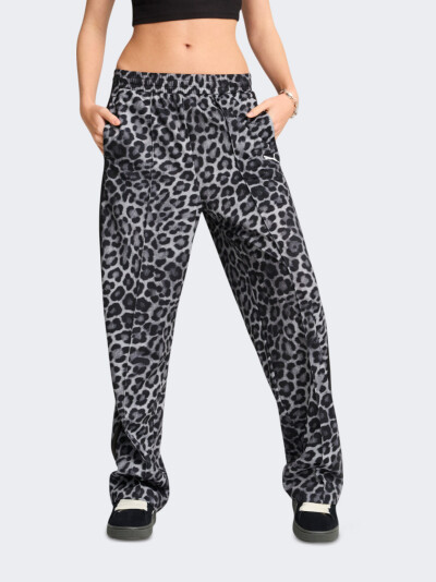 Спортивнi штани Puma T7 LEO LUXE AOP Straight Pants op - 171767, фото 1 - інтернет-магазин MEGASPORT