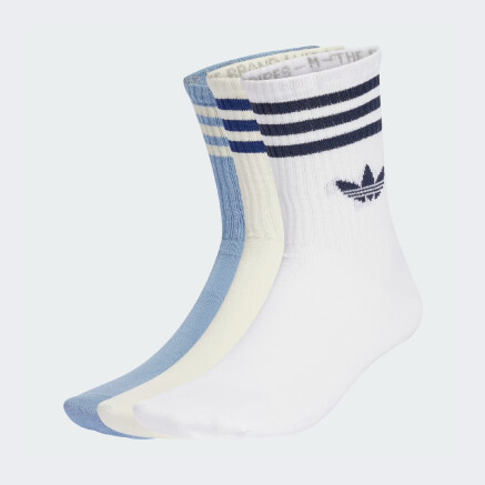 Носки Adidas Originals 3S CREW S 3P - 174441, фото 1 - интернет-магазин MEGASPORT