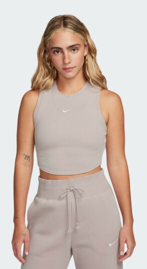 Майка Nike W NSW ESSNTL RIB CRP TANK - 165912, фото 1 - интернет-магазин MEGASPORT