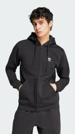 Кофта Adidas Originals ESS FZ HD - 168146, фото 1 - інтернет-магазин MEGASPORT