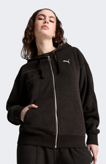 Кофта Puma HER Winterized FZ Hoodie - 169391, фото 1 - интернет-магазин MEGASPORT