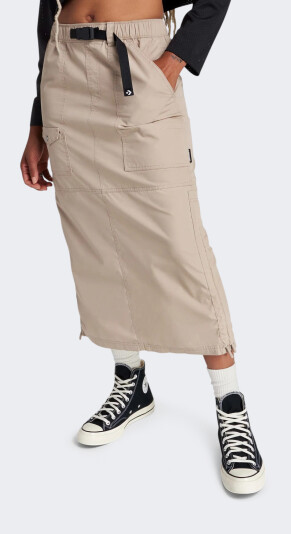 Спідниця Converse LONG WOVEN CARGO SKIRT - 172604, фото 1 - інтернет-магазин MEGASPORT