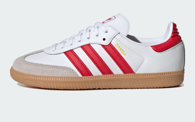 Кеди Adidas Originals дитячі SAMBA OG J - 174470, фото 1 - інтернет-магазин MEGASPORT