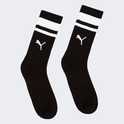 Шкарпетки Puma CREW HERITAGE STRIPE 2P UNISEX - 150005 Шкарпетки Puma CREW HERITAGE STRIPE 2P UNISEX - 150005