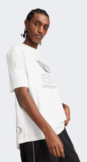Футболка Puma X HARRY POTTER Oversized Graphic Tee - 172540, фото 1 - интернет-магазин MEGASPORT