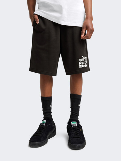 Шорти Puma MID90S Long Shorts TR B - 172731, фото 1 - інтернет-магазин MEGASPORT