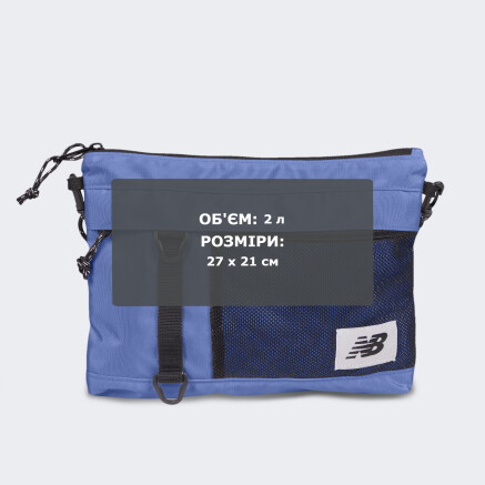 Сумка New Balance Small cross body - 173877, фото 7 - інтернет-магазин MEGASPORT