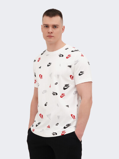 Футболка Nike M NSW TEE 12MO AOP SP25 - 171036, фото 1 - інтернет-магазин MEGASPORT
