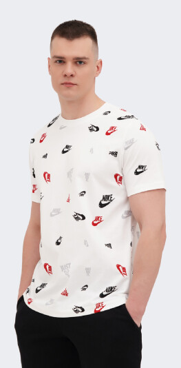 Футболка Nike M NSW TEE 12MO AOP SP25 - 171036, фото 1 - інтернет-магазин MEGASPORT