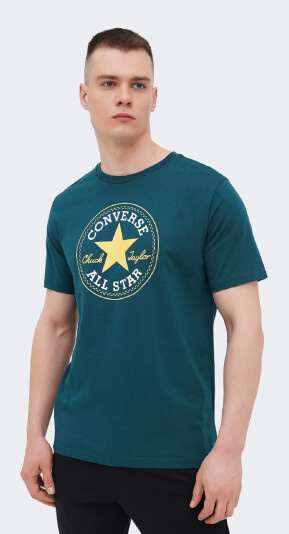 Футболка Converse CHUCK PATCH TEE - 171237, фото 1 - интернет-магазин MEGASPORT