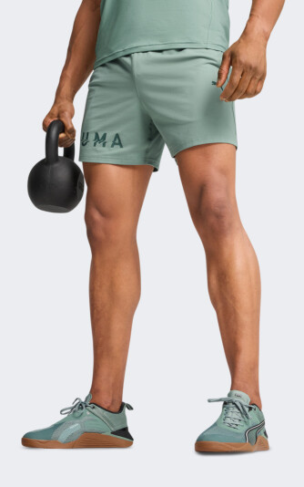 Шорты Puma M CLOUDSPUN BRANDED 5" SHORT - 170634, фото 1 - интернет-магазин MEGASPORT