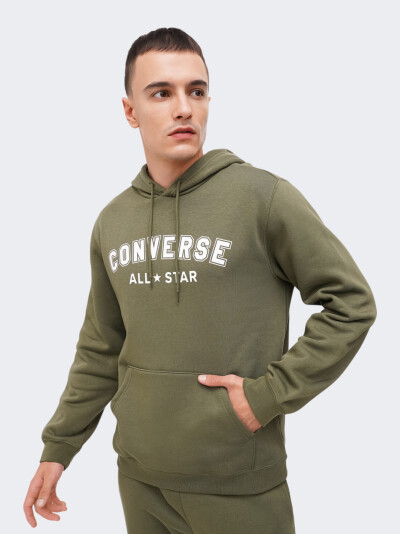 Кофта Converse STANDARD FIT ALL STAR CENTER FRONT HOODIE BB - 167325, фото 1 - інтернет-магазин MEGASPORT