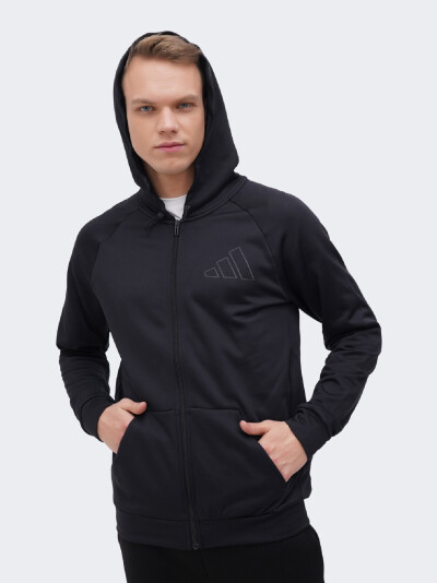 Кофта Adidas M GG BL FZ HD - 160523, фото 1 - інтернет-магазин MEGASPORT