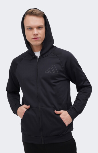 Кофта Adidas M GG BL FZ HD - 160523, фото 1 - інтернет-магазин MEGASPORT