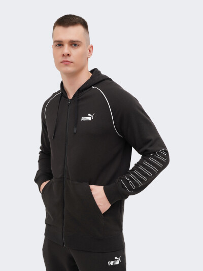 Кофта Puma SPORT Full-Zip Hoodie TR - 170644, фото 1 - інтернет-магазин MEGASPORT