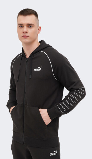 Кофта Puma SPORT Full-Zip Hoodie TR - 170644, фото 1 - інтернет-магазин MEGASPORT