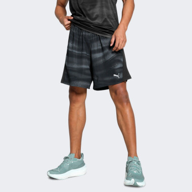 M RUN VELOCITY AOP 7" SHORT