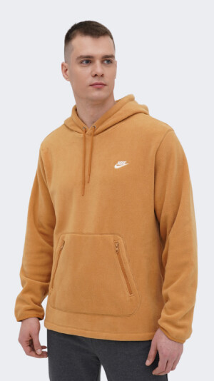 Кофта Nike M NK CLUB WINTERIZED PO HOODIE - 169800, фото 1 - інтернет-магазин MEGASPORT