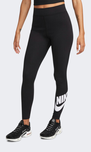 Лосины Nike W NSW NK CLSC GX HR TIGHT FTRA - 171482, фото 1 - интернет-магазин MEGASPORT