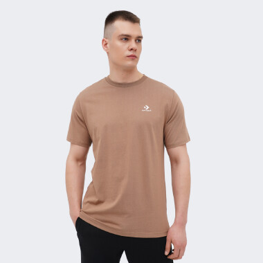 STANDARD FIT LEFT CHEST STAR CHEV EMB TEE