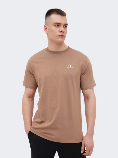Футболка Converse STANDARD FIT LEFT CHEST STAR CHEV EMB TEE - 171236, фото 1 - інтернет-магазин MEGASPORT