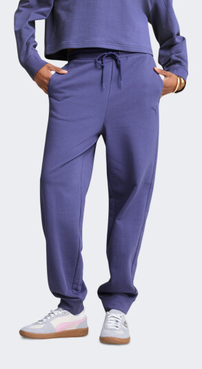Спортивные штаны Puma HER Comfort High-Waist Sweatpants TR cl - 172555, фото 1 - интернет-магазин MEGASPORT