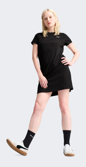 Плаття Puma ESS ELEVATED Bodycon Rib Dress - 173733, фото 1 - інтернет-магазин MEGASPORT
