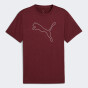 Футболка Puma M TAD ESSENTIAL HEATHER CAT TEE (CF large cat), фото 1 - інтернет магазин MEGASPORT