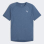Футболка Puma M RUN VELOCITY TEE (TRI-BLEND), фото 1 - інтернет магазин MEGASPORT