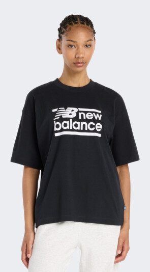 Футболка New Balance Sport Oversized Graphic T-Shirt - 174598, фото 1 - интернет-магазин MEGASPORT