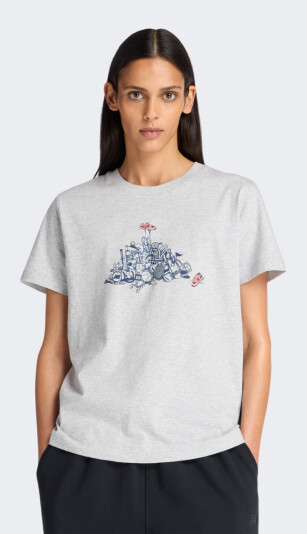 Футболка New Balance Athletics Pile T-Shirt - 174600, фото 1 - интернет-магазин MEGASPORT