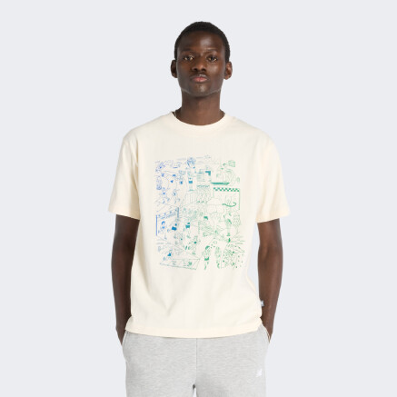 Футболка New Balance Athletics Run Mural T-Shirt - 174591, фото 1 - інтернет-магазин MEGASPORT
