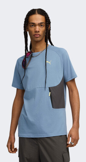 Футболка Puma PUMATECH Pocket Tee - 174614, фото 1 - интернет-магазин MEGASPORT