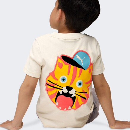 Футболка Puma дитяча MOODY CAT Graphic Tee I PS - 174618, фото 4 - інтернет-магазин MEGASPORT
