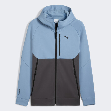 Кофта Puma PUMATECH Full-Zip Hoodie DK - 174615, фото 4 - інтернет-магазин MEGASPORT