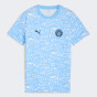 Футболка Puma MCFC FtblCulture Tee AOP Jr, фото 5 - інтернет магазин MEGASPORT