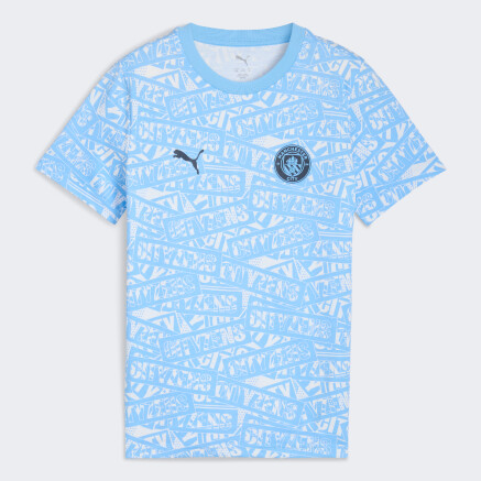 Футболка Puma MCFC FtblCulture Tee AOP Jr - 174627, фото 5 - інтернет-магазин MEGASPORT
