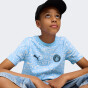 Футболка Puma MCFC FtblCulture Tee AOP Jr, фото 4 - інтернет магазин MEGASPORT