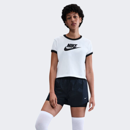 Футболка Nike W NSW SS RINGER TEE VNTG RUN - 174716, фото 1 - інтернет-магазин MEGASPORT