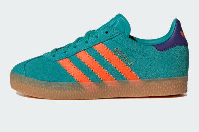 Кеди Adidas Originals дитячі GAZELLE C - 174662, фото 1 - інтернет-магазин MEGASPORT