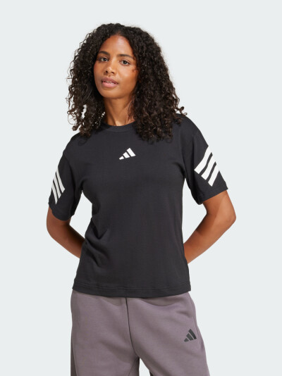 Футболка Adidas W FI 3S TEE - 174748, фото 1 - інтернет-магазин MEGASPORT