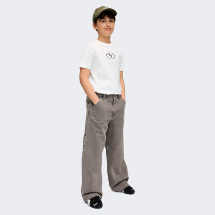 Футболка Puma дитяча SPORT Rib Collar Tee B - 174939, фото 3 - інтернет-магазин MEGASPORT