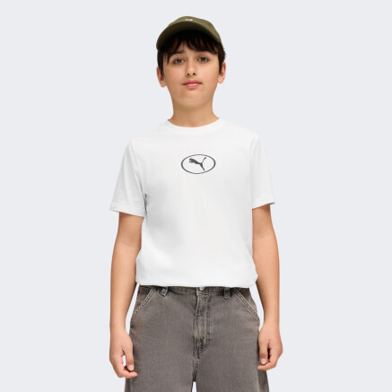 Футболка Puma дитяча SPORT Rib Collar Tee B - 174939, фото 1 - інтернет-магазин MEGASPORT