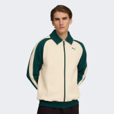 T7 Relaxed Wing Collar Jacquard Track Jacket DK - 174931, фото 1 - інтернет-магазин MEGASPORT