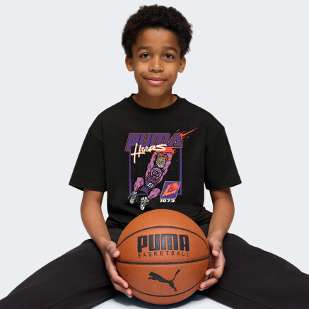 Футболка Puma дитяча BASKETBALL HOOPESTellations Tee B - 174888, фото 4 - інтернет-магазин MEGASPORT